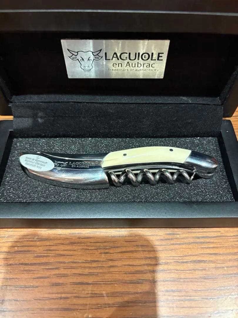 新品未使用！LAGUIOLE ラギオール アン オブラック マンモスアイボリー
