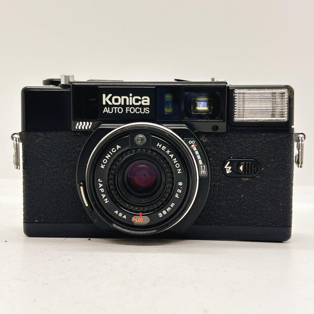 【整備済】 KONICA C35 AF2 フィルムカメラ コンパクトカメラ