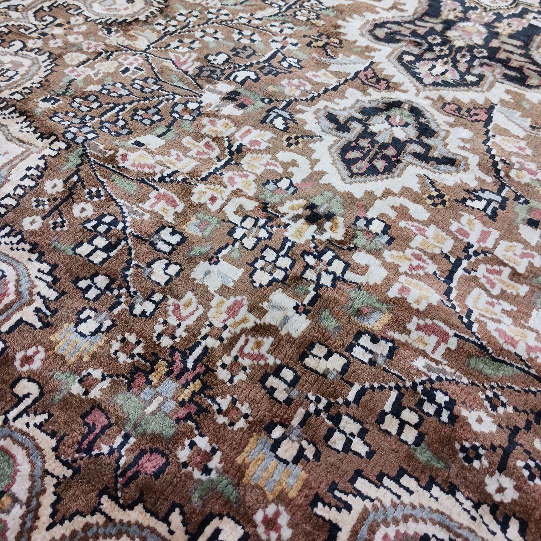 Y3062 インド製 絨毯 ポリエステル 206×150㎝