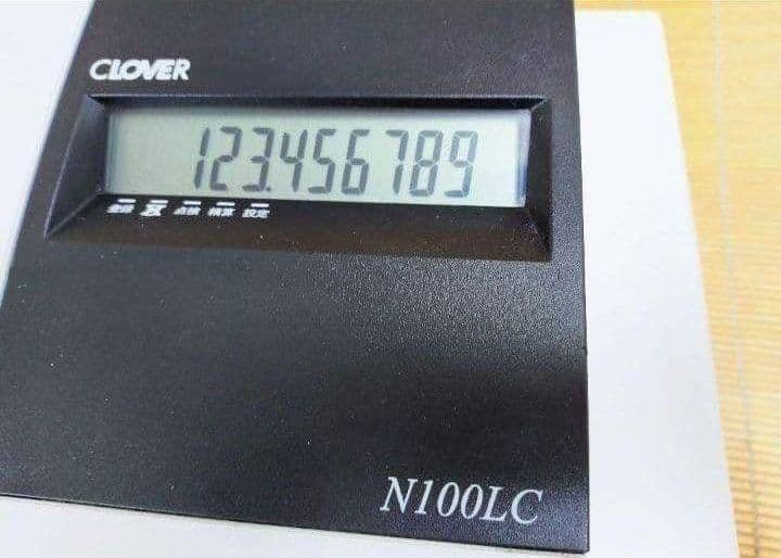 クローバーレジスター　N100LC　簡単便利特殊　送料込　100740