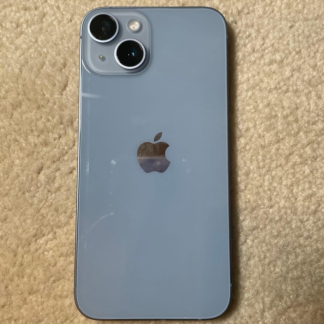 iPhone 14 パープル　バッテリー86%容量128GB SIMフリー