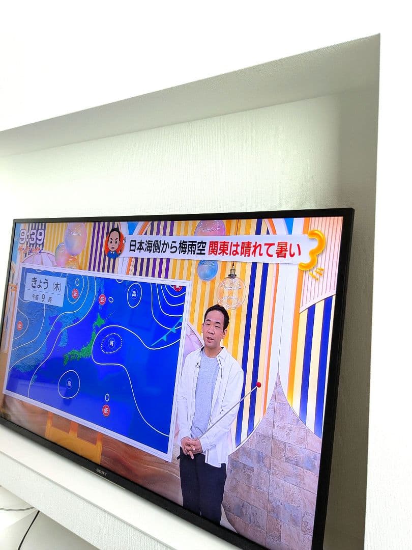 SONY 43インチ KJ-43X8000H 2021年製