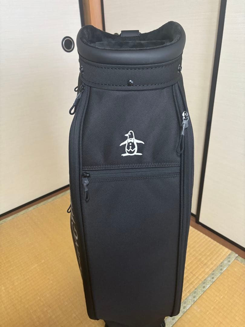 Munsingwear ブラック キャディバッグ