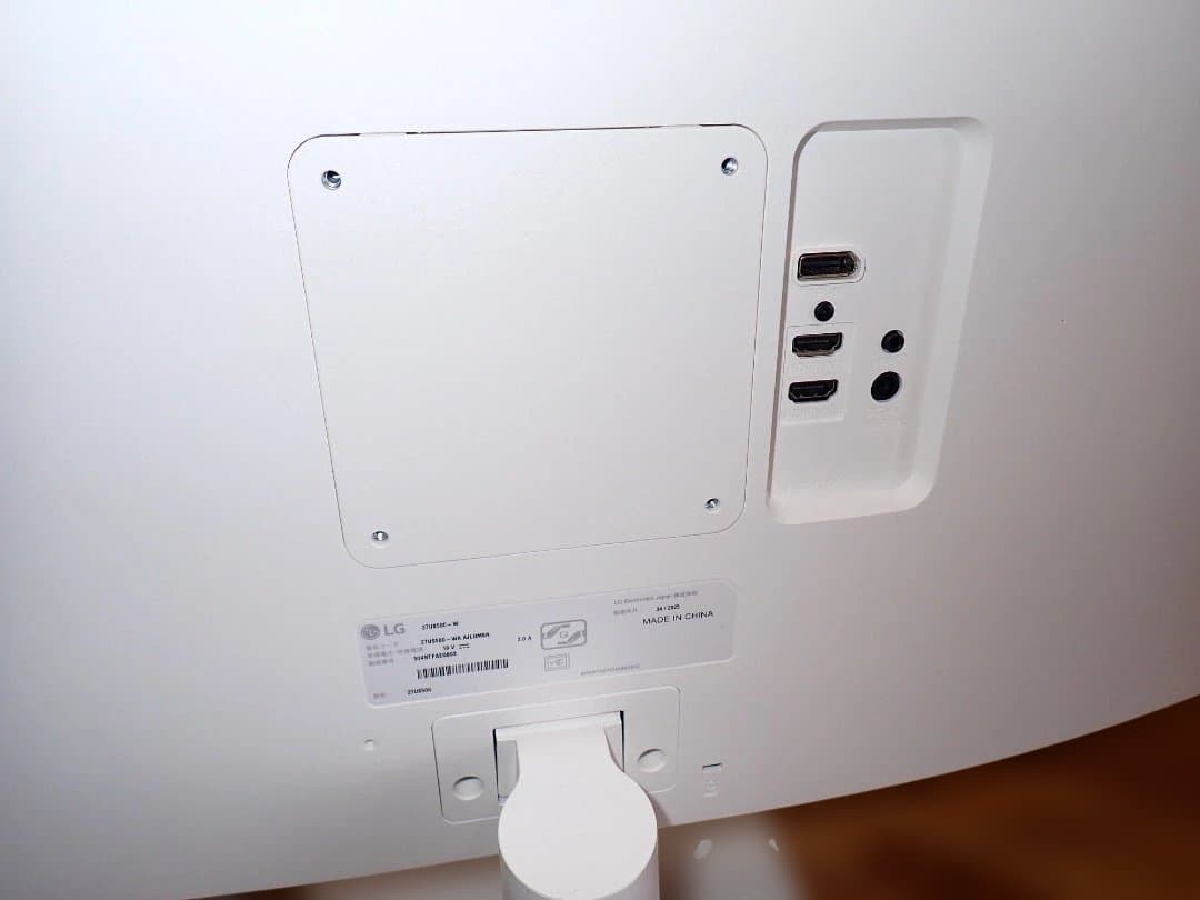 LG モニター　27us500-w