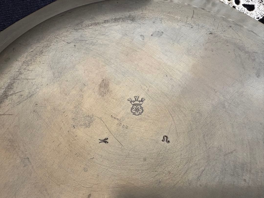 エタン ピューター オクトゴナル フランス アンティーク