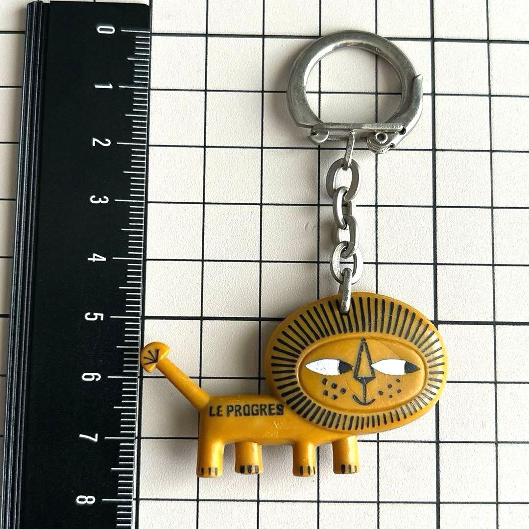 フレンチキーホルダー　LE PROGRES ライオン
