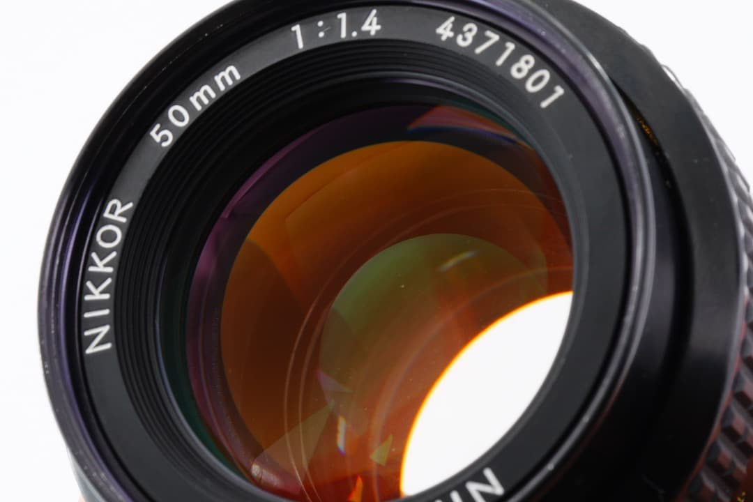 【極美品】動作◎ ニコン　Ai Nikkor 50mm F1.4 801