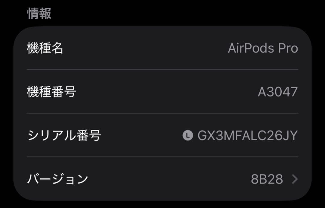 Apple AirPods Pro 第2世代 USB-C 両耳 [6]