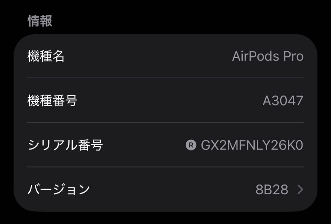 Apple AirPods Pro 第2世代 USB-C 両耳 [6]