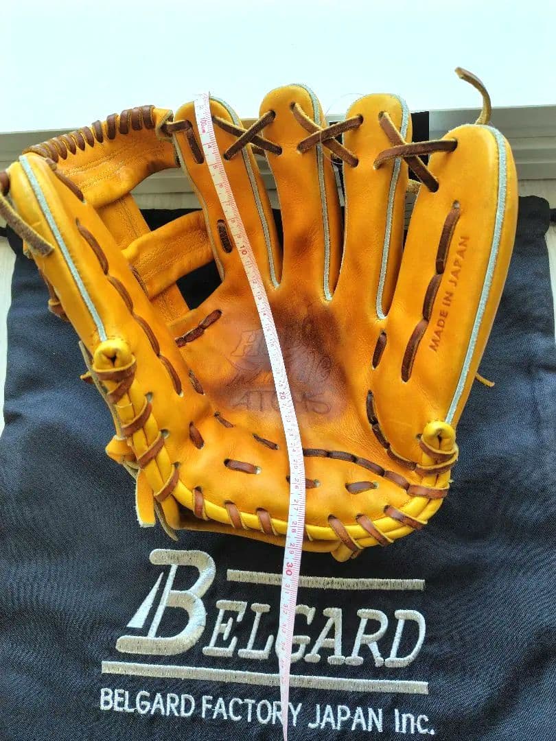 【美品】BELGARD ATOMS 硬式グローブ　内野　ベルガード 野球