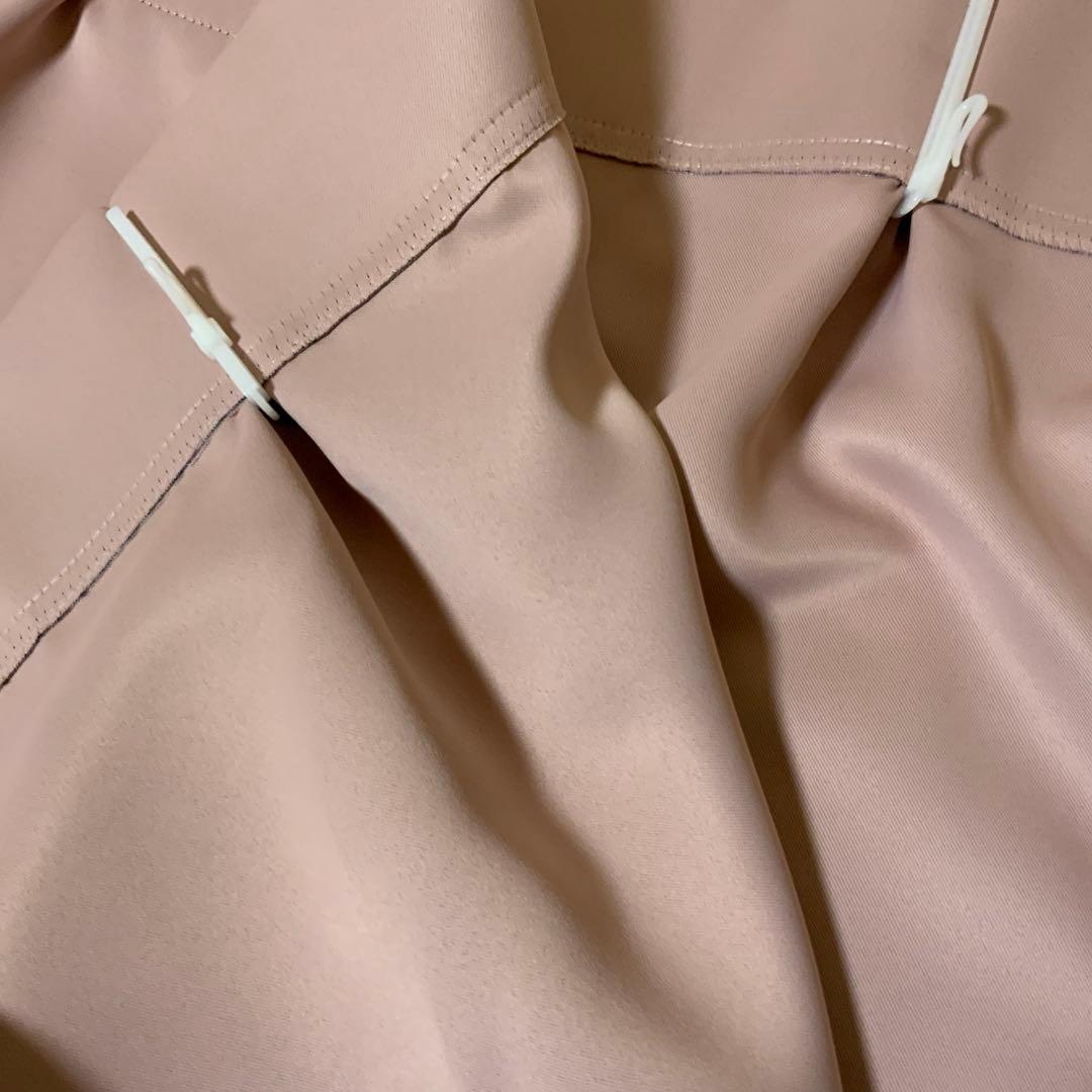 オーダーカーテン100×200＆レースカーテン100×195★ピンク系