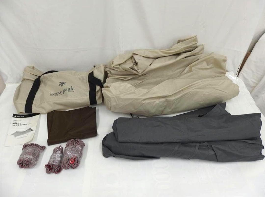 スノーピーク HDタープ ヘキサエヴォPro.アイボリー　TP-260IV