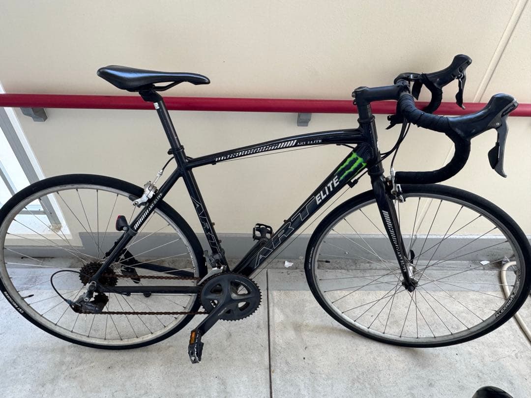 赤*が様 【中古】ART ELITE （A660）ロードバイク（ロックチェーン付