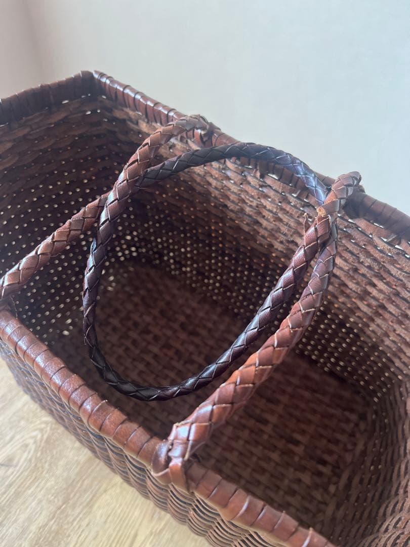 DRAGON DIFFUSION ドラゴンレザー　かごバッグ