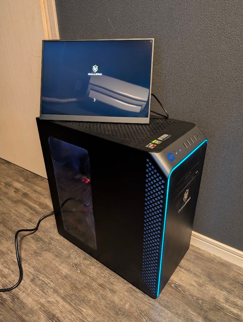 GALLERIA 5800x RTX3070 ゲーミングPC