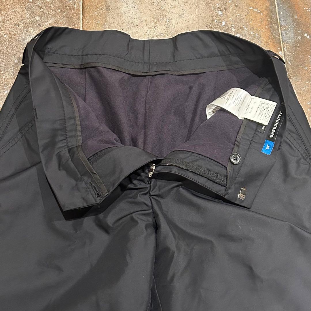 J.LINDEBERG ジェイリンドバーグ センタープレス パンツ　ブラック系