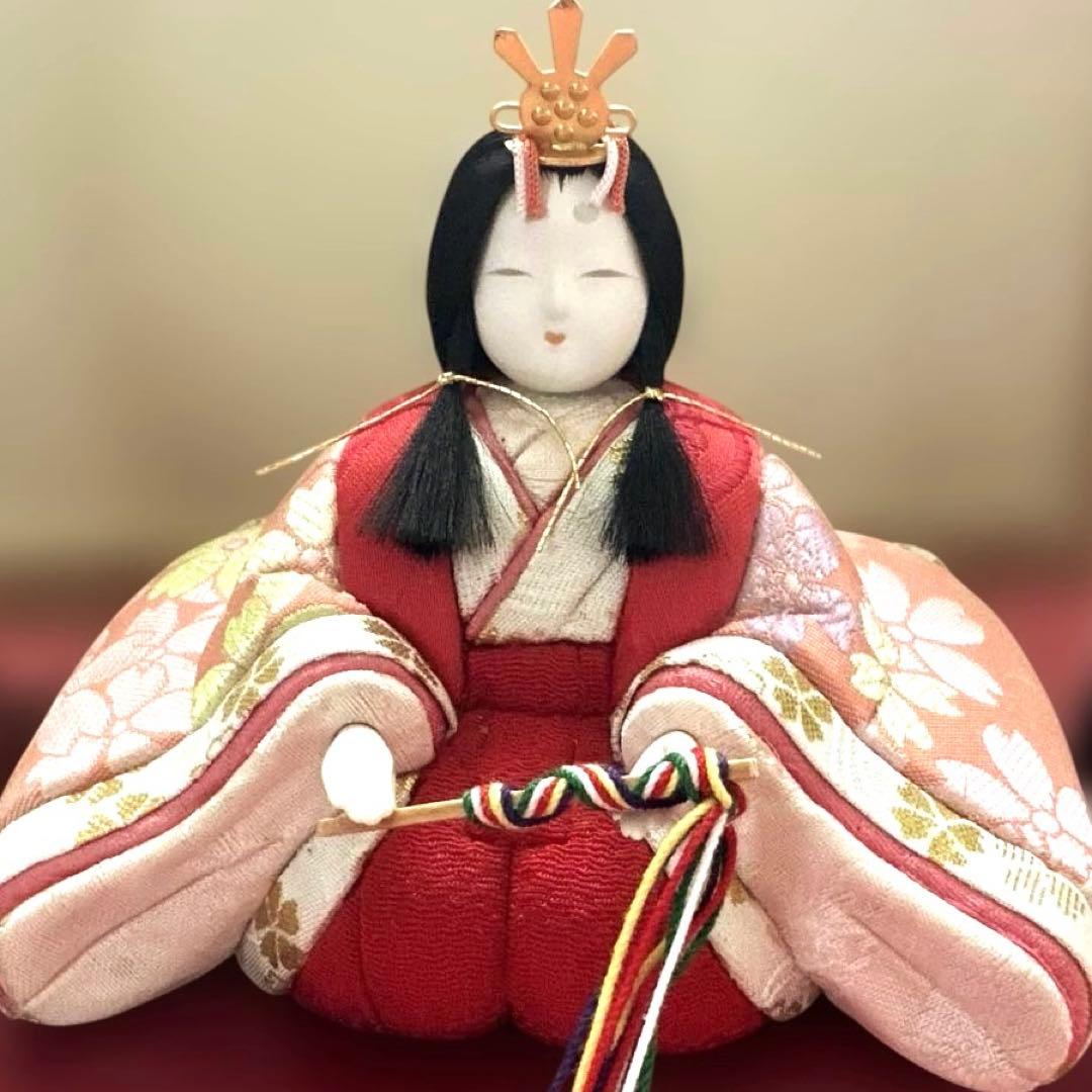 雛人形セット ひな祭り 真多呂　コンパクト　11点　桐箱付き