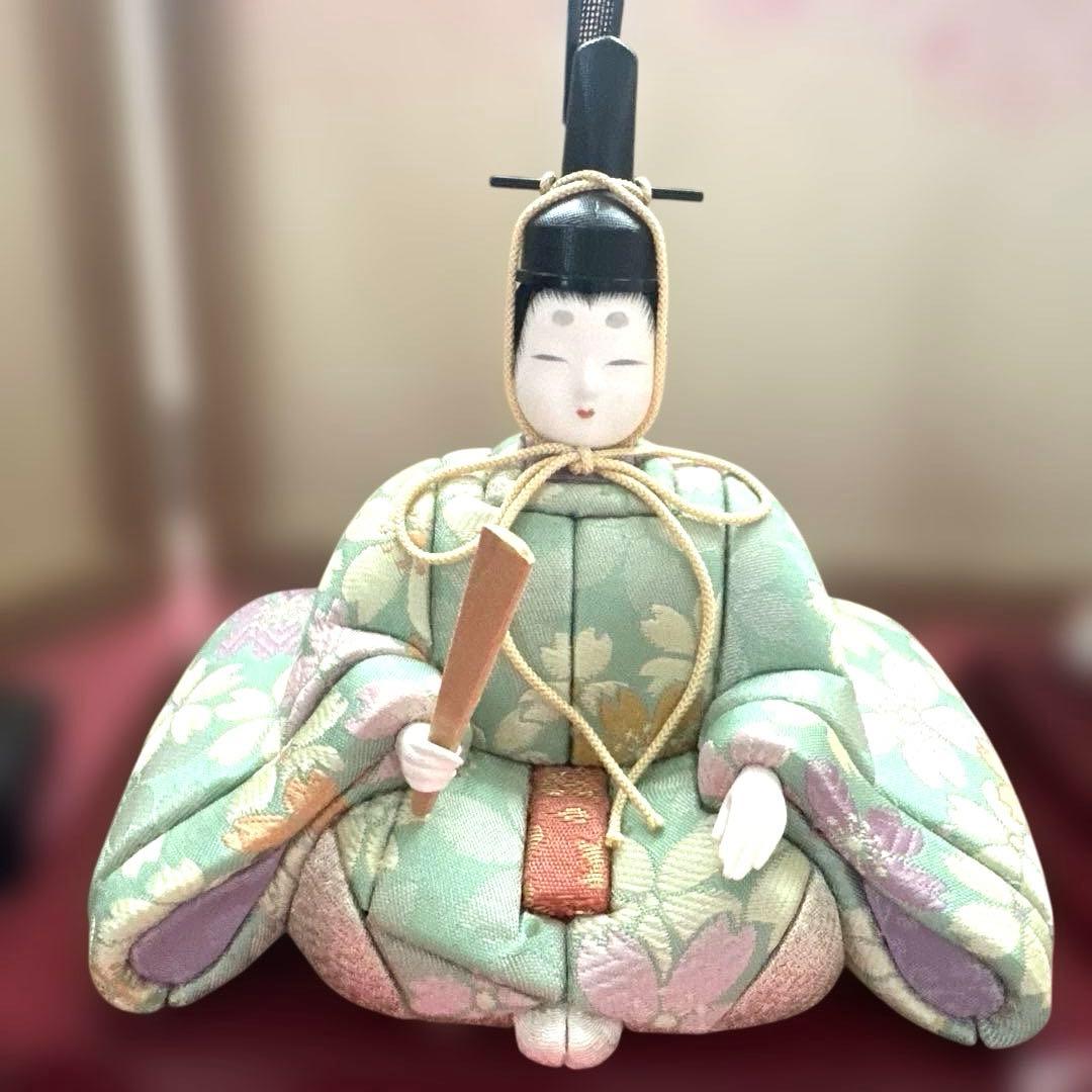 雛人形セット ひな祭り 真多呂　コンパクト　11点　桐箱付き