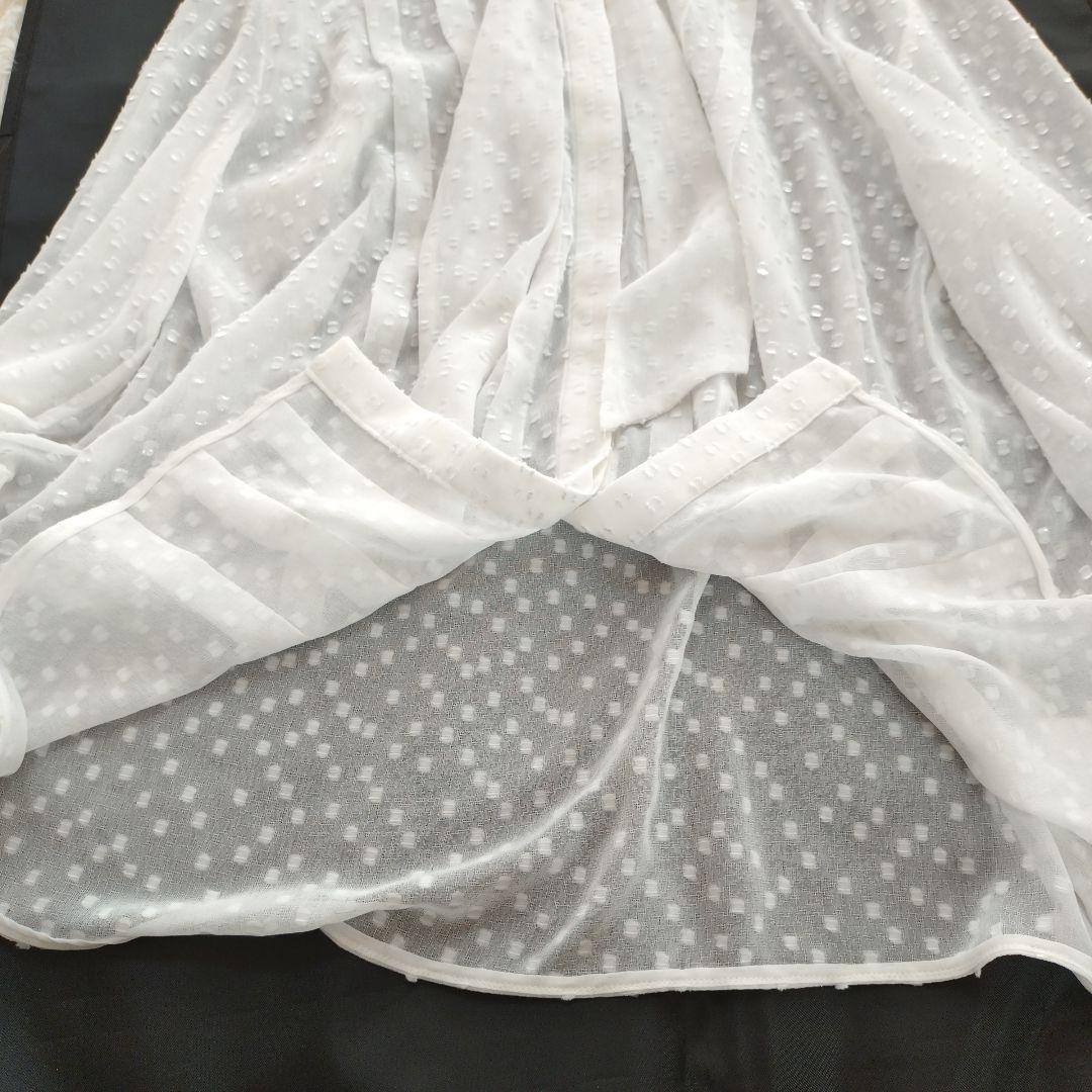 ボールジィ Ballsey 25SS フォイルカットジャカード ボウタイブラウス