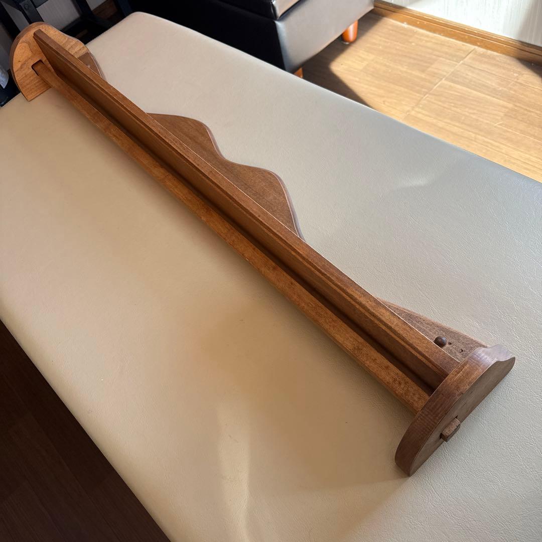 ポール付きカーテンシェルフ