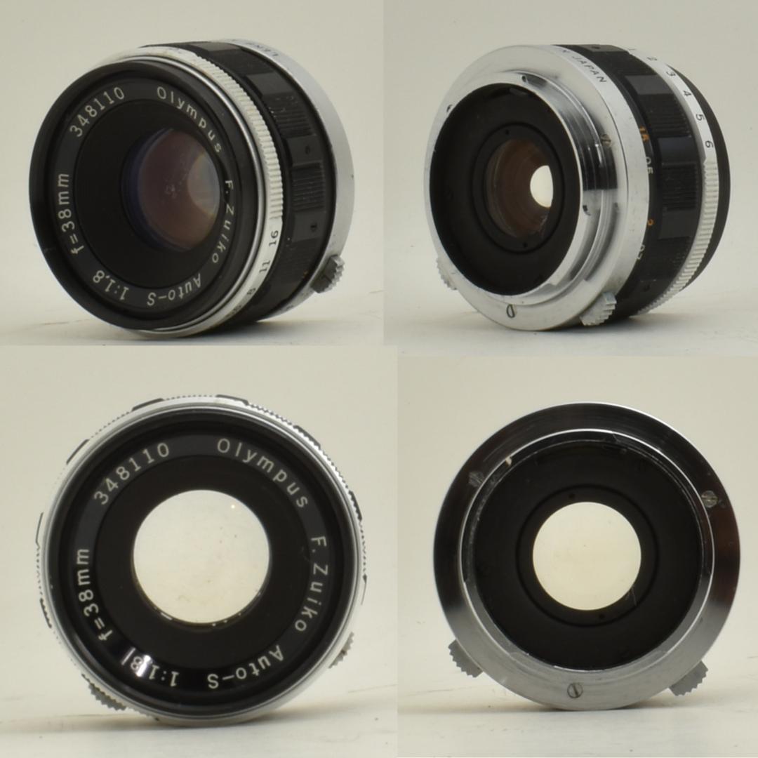 整備済 Olympus PEN FT 38mm F1.8 TTL 露出計OK!