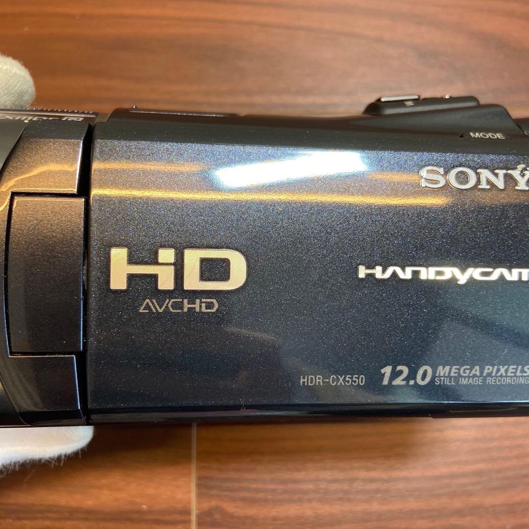 SONY HDR-CX550V ビデオカメラ ほぼ新品 4296