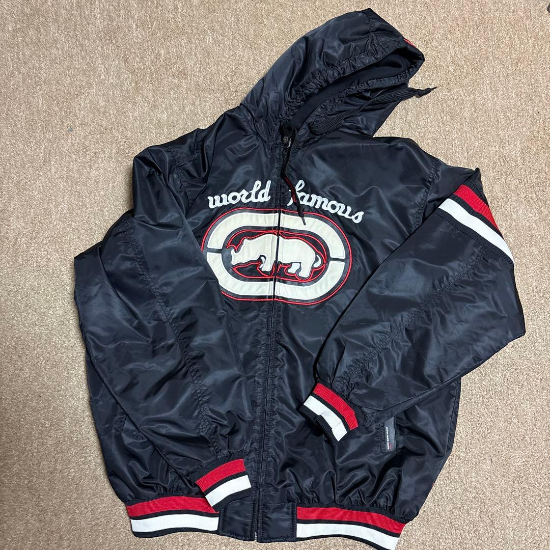 ecko unltd ナイロンジャケット　スタジャン　B-BOY ストリート