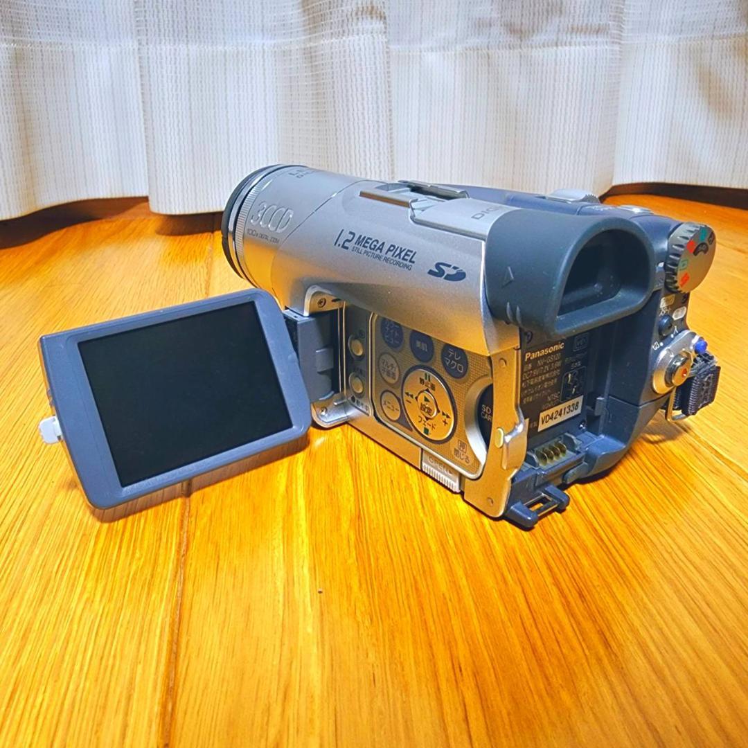 【動作確認済】高画質 Panasonic MiniDV ビデオカメラ セット