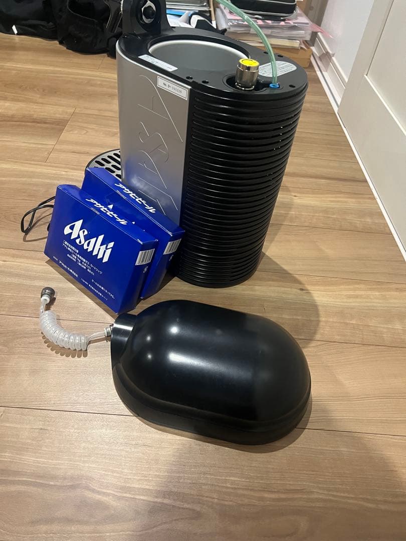 Asahi ビールサーバー ガスボンベ付き※欠品物あり
