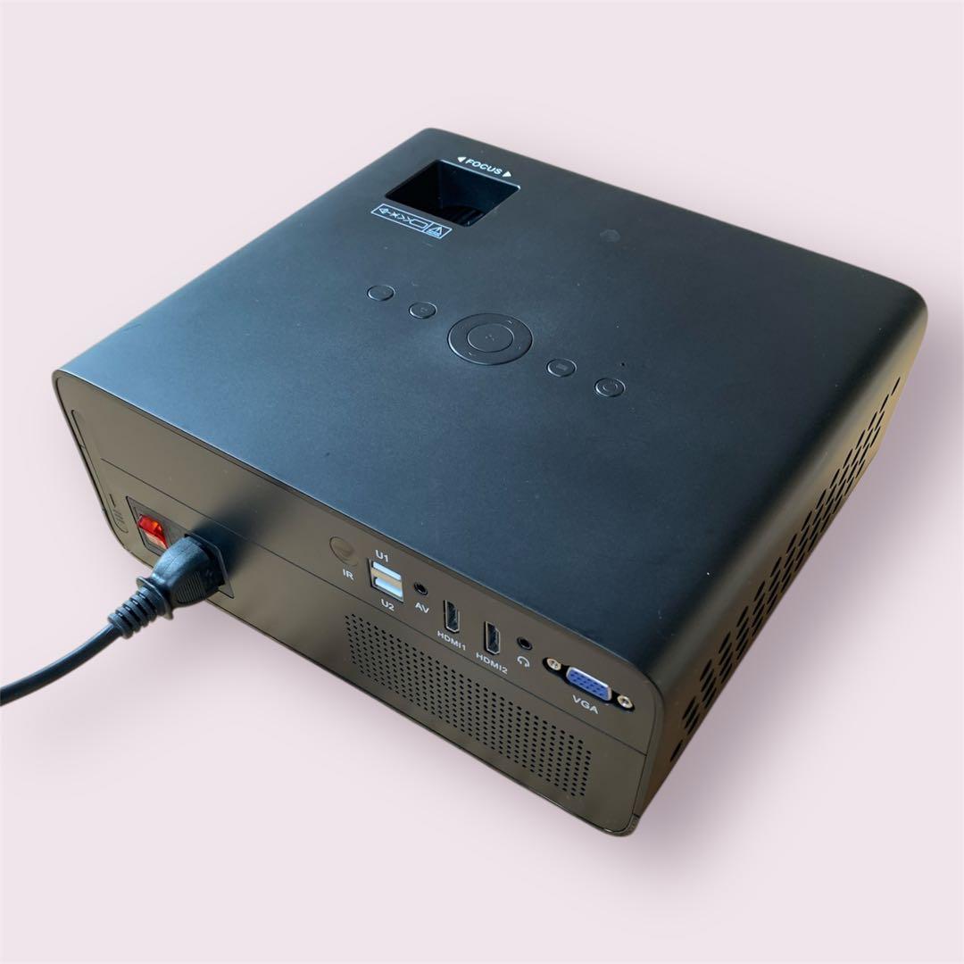 プロジェクター TOPTRO 1080P VIDEO PROJECTOR Model X5