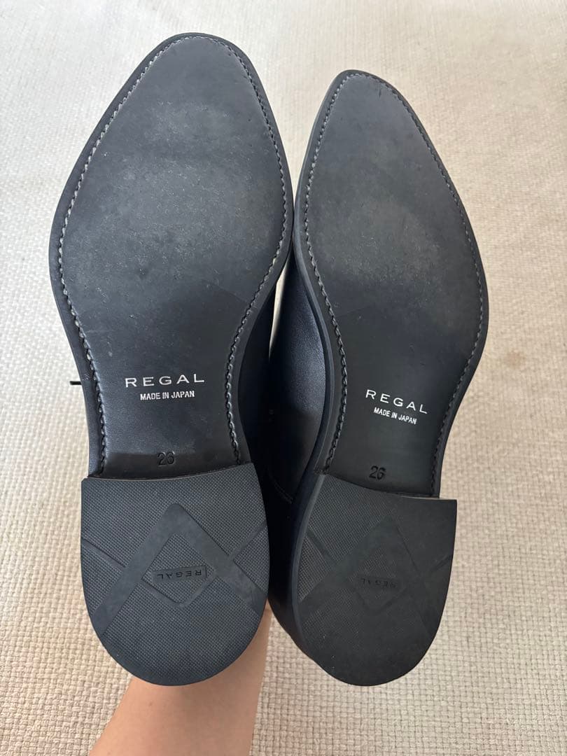 ☆2回使用箱付き☆ REGAL ストレートチップ　ビジネスシューズ