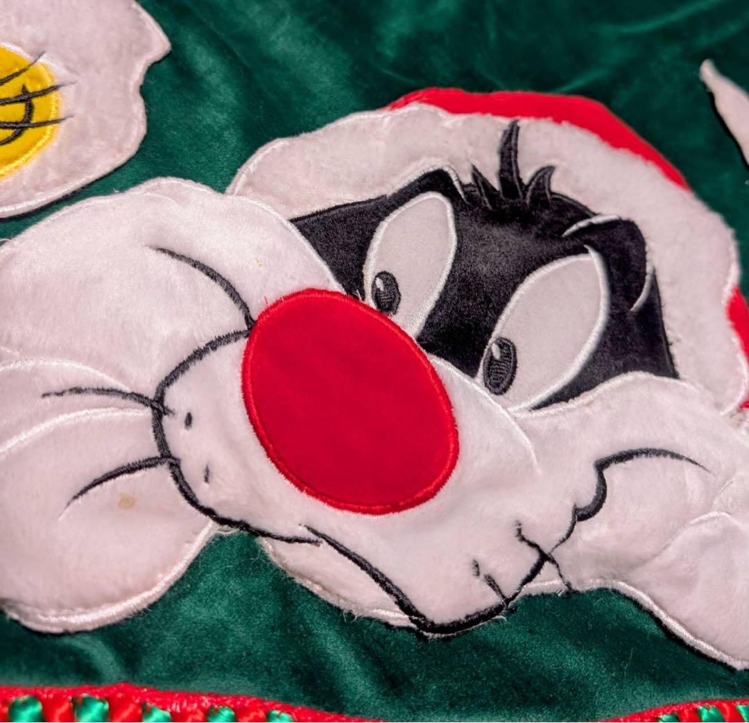 ワーナーブラザーズ　ヴィンテージ　ルーニーテューンズ　クリスマス　ツリースカート