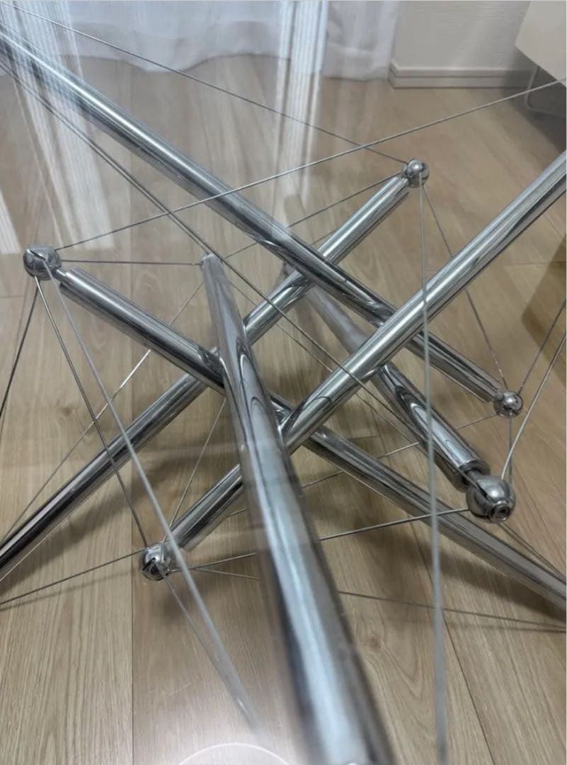 Cassina カッシーナ 713 ガラステーブル ローテーブル