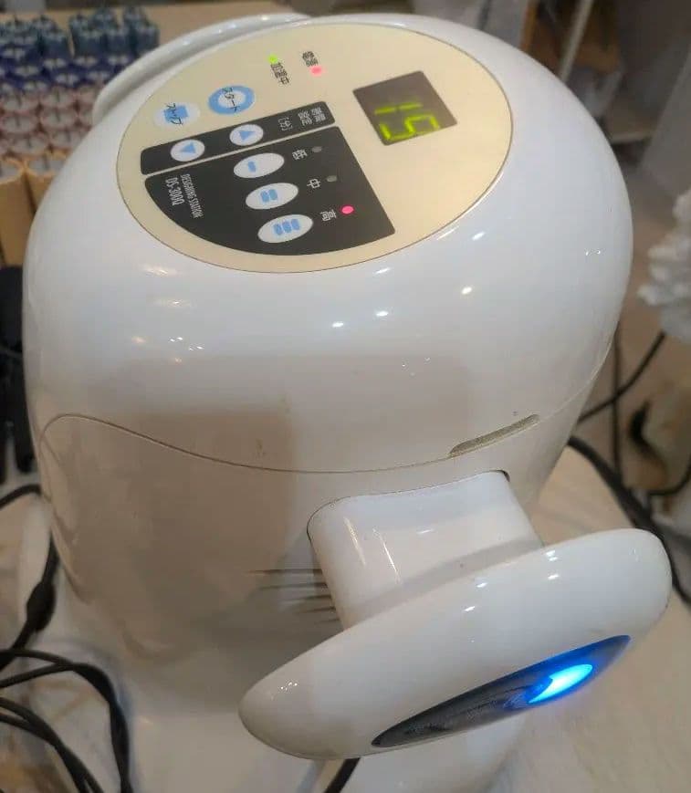 デジタルパーマ機資生堂デザイニングステーションDS-300Q 　ロッド　薬剤付き