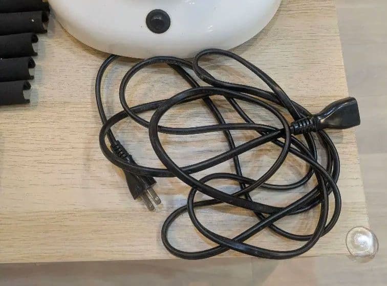 デジタルパーマ機資生堂デザイニングステーションDS-300Q 　ロッド　薬剤付き