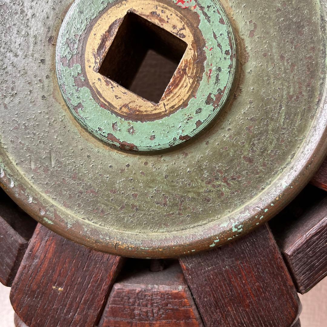 船舶部品　大型舵輪　アンティーク