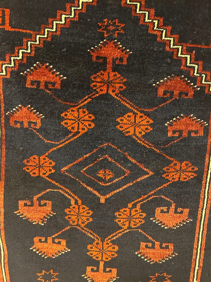 【一点物】最終値下げ貴重ヤージュベディルアンティーク絨毯トライバルラグ