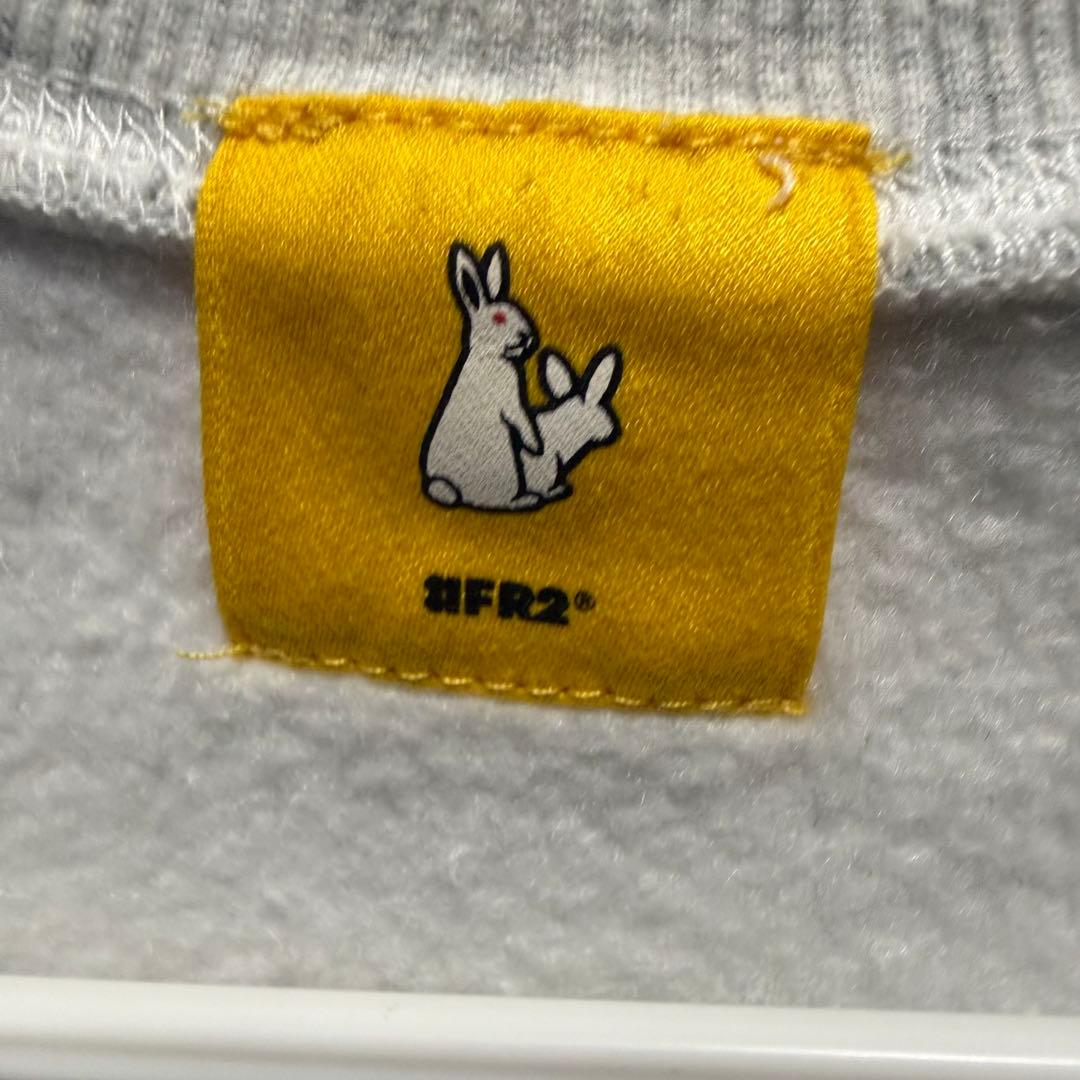 FR2 ウサギ グレー トレーナー　Mサイズ　中古