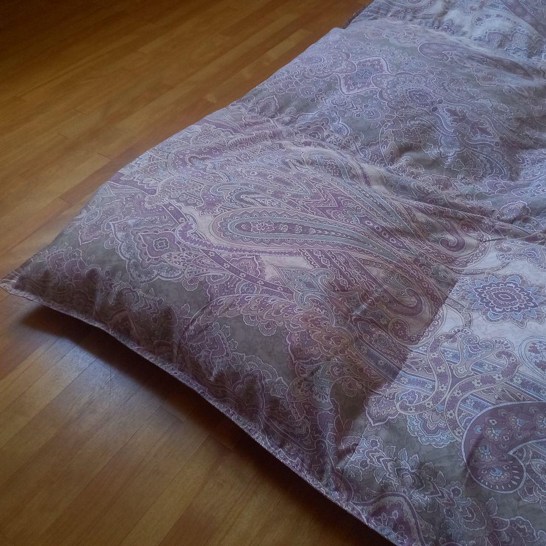 羽毛布団 増量 SDGS リフレッシュ羽毛 高密度生地 清潔 安心 日本製①