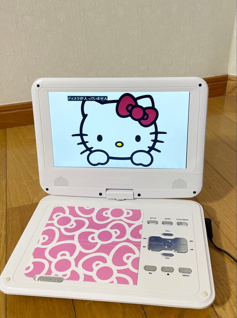 Hello Kitty◼︎9インチ★DVDプレーヤー★ ADP-9030MKTY