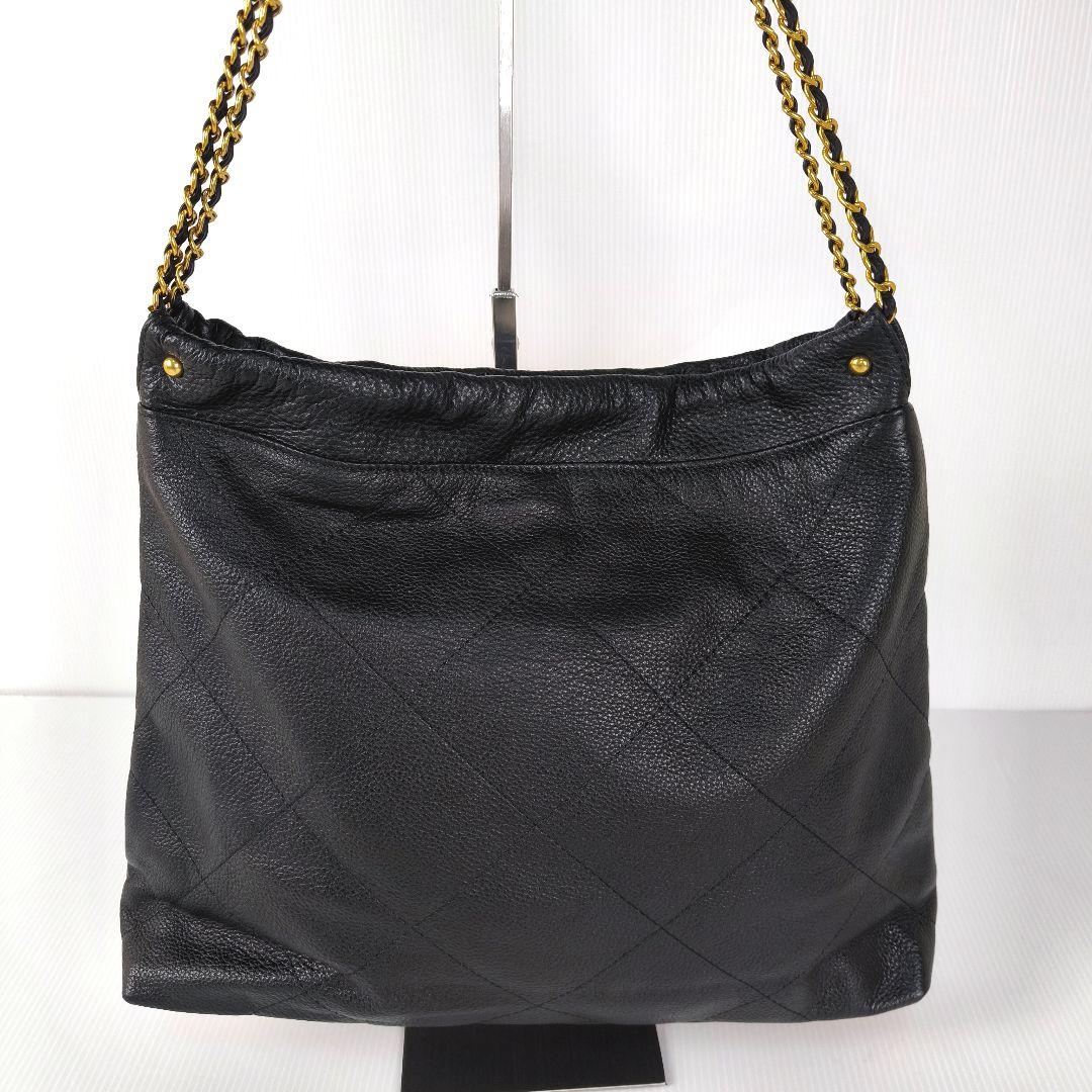 【極美品】HAYNI ブラックレザー ショルダーバッグ 未使用級