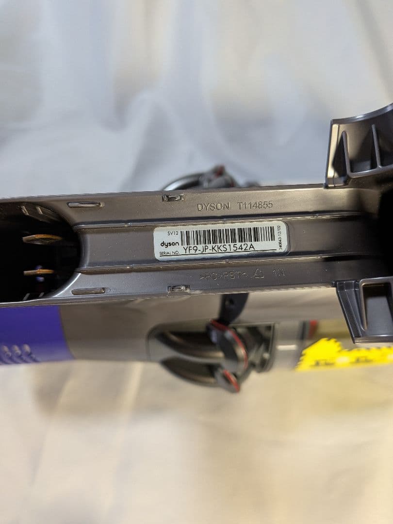 be542　59分　ダイソン　コードレス　SV12　稼働品　分解洗浄済　動作保証