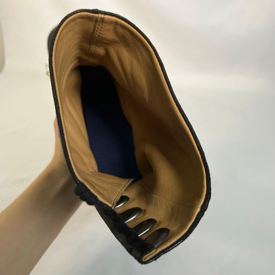 【美品級】メゾンマルジェラ　足袋ブーツ23.5cmタビアンクルブーツ