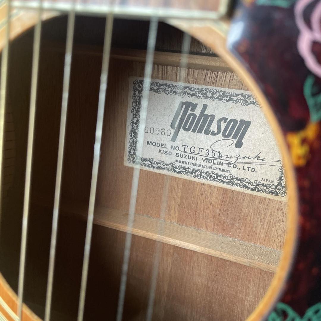 【希少 国産ヴィンテージ】Tomson TGF-351 アコースティックギター