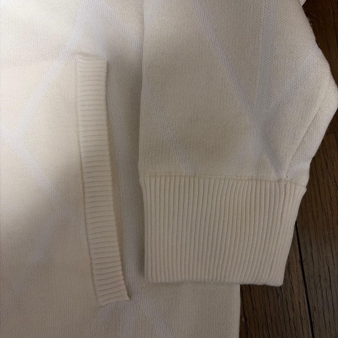 【未使用】DESCENTEフルジップジャカードセーターDG4FST06M /O