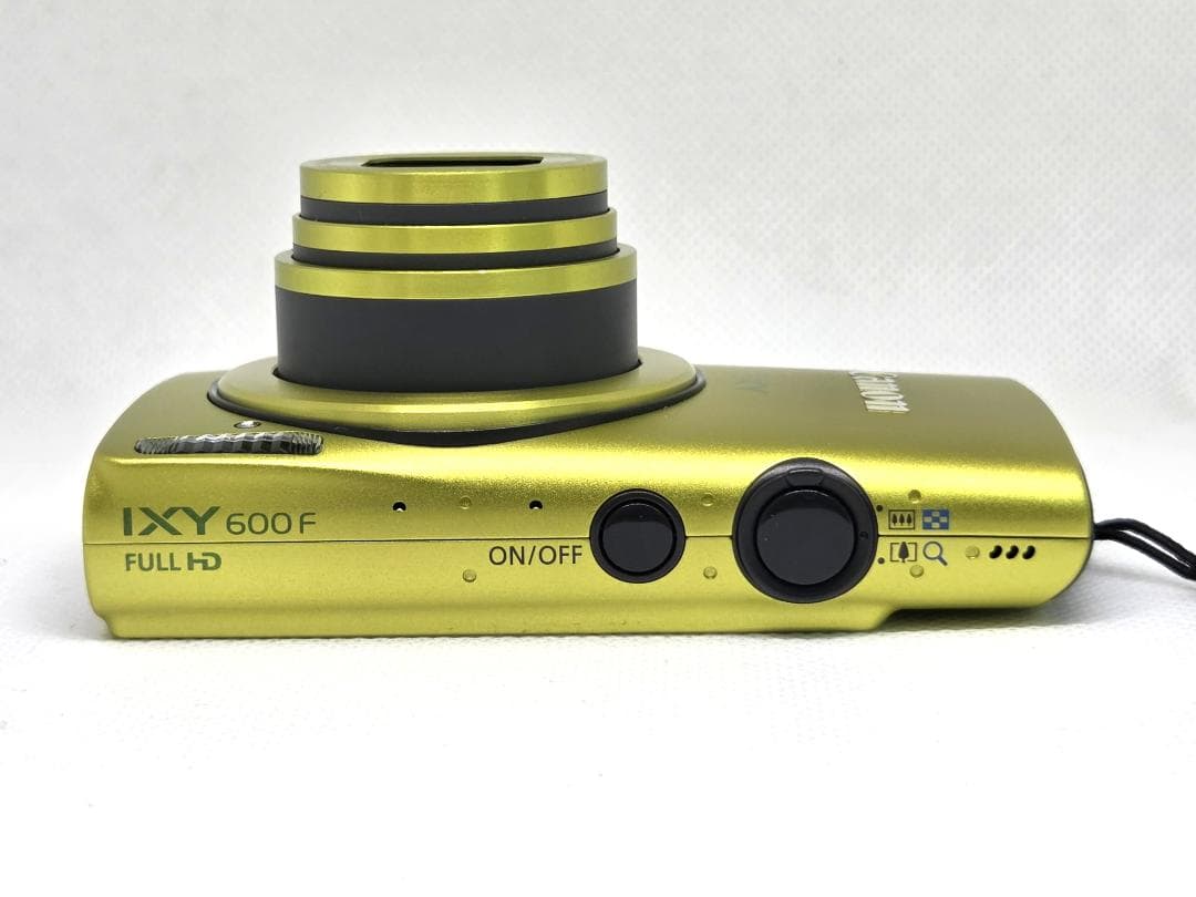 ■ほぼ新品■ キヤノン　Canon IXY 600F グリーン《純正ケース付属》