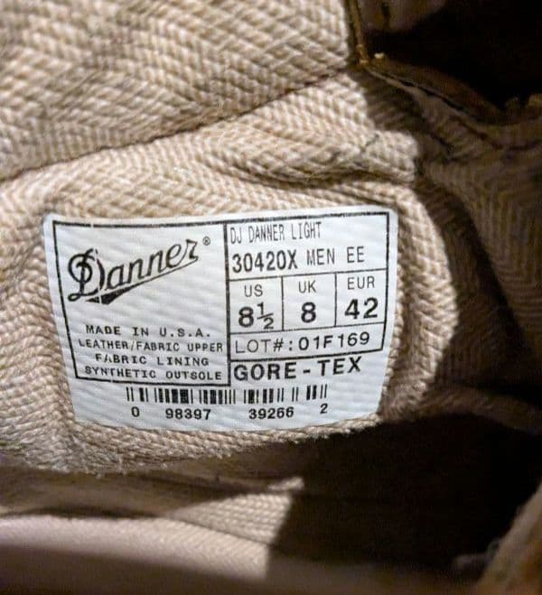 USA製　DANNER　ダナーライト　US9　30420X　ゴアテックス　ブーツ