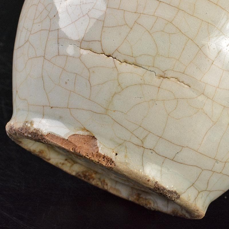 朝鮮美術　李朝　高麗白磁　徳利　V　R7187