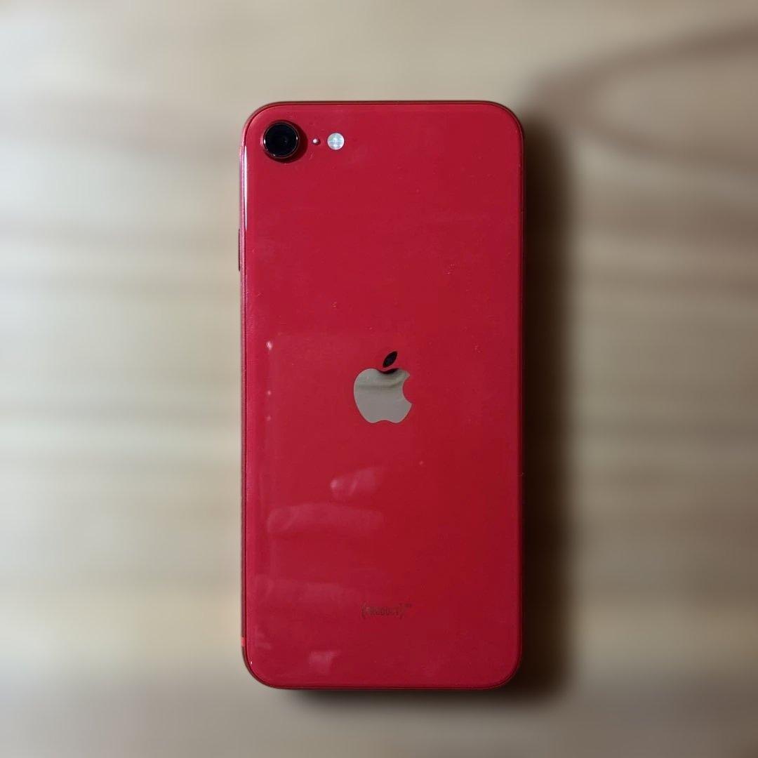 iPhone SE 第二世代 赤 128G バッテリー86% SIMフリー