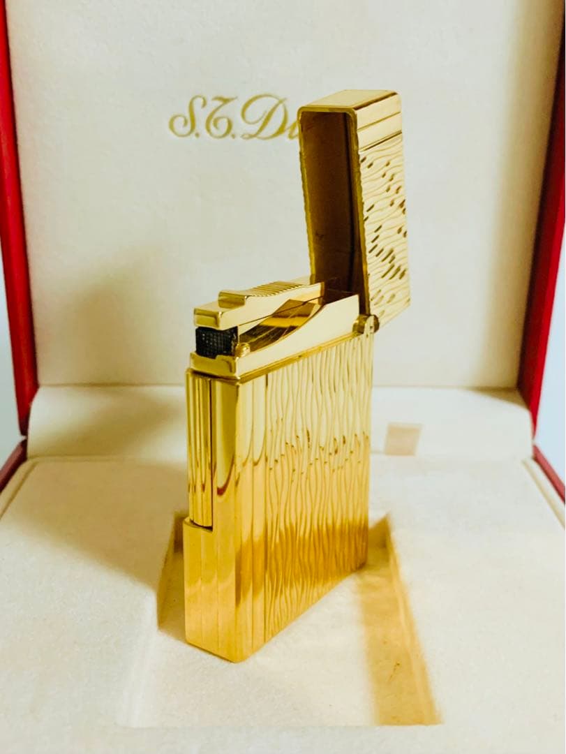 【超快音】S.T.Dupont デュポン ガスライター ギャッツビー 18201